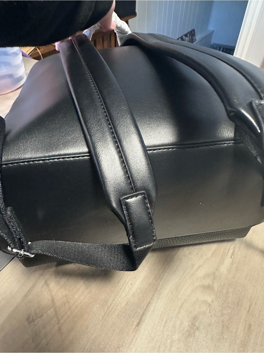 Black Michael Kors Slater Medium Backpack NWT - Picture 7 of 10